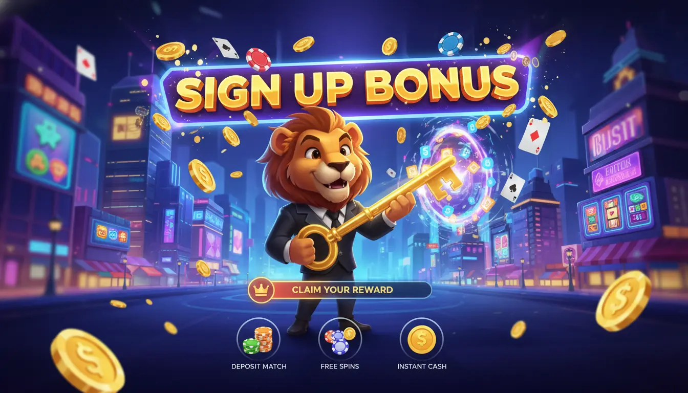 Sign up bonus Betinia casino