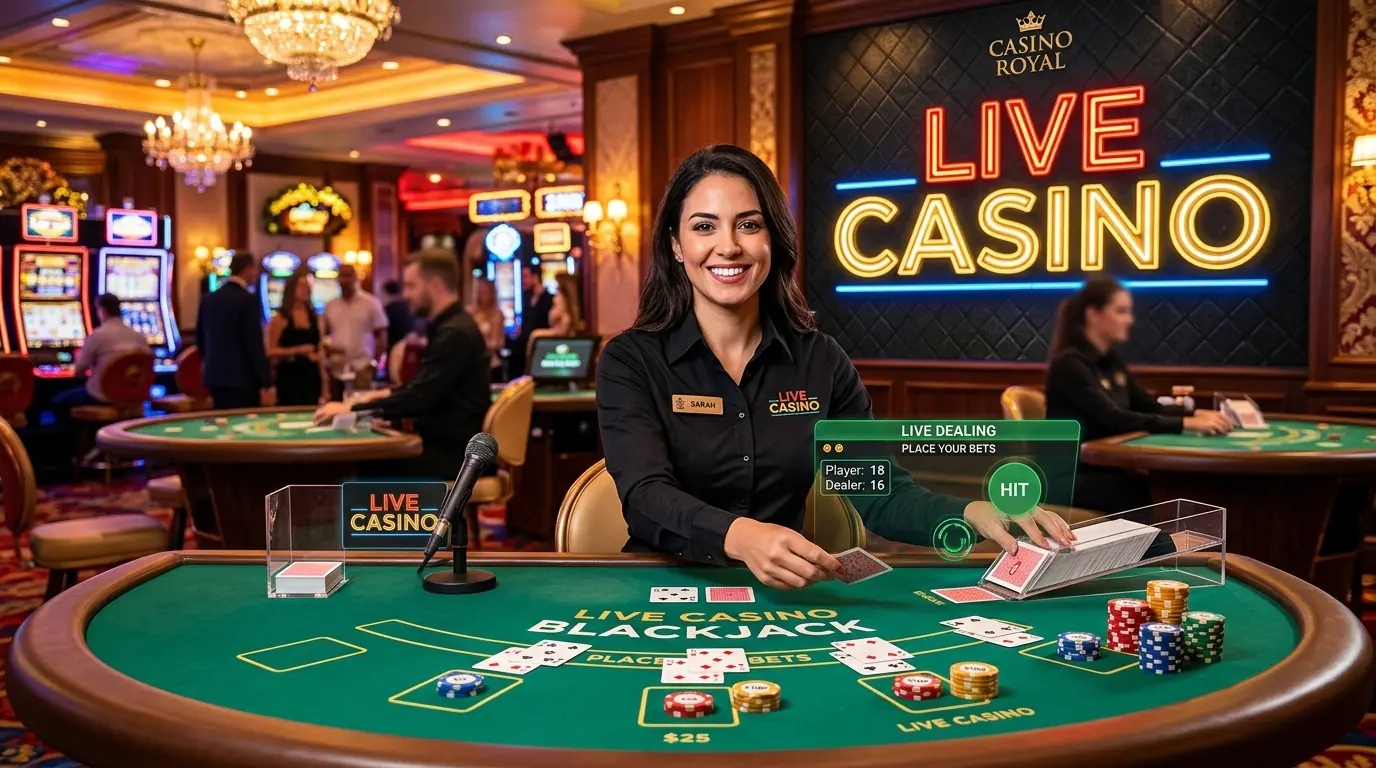 Live casino Betinia casino